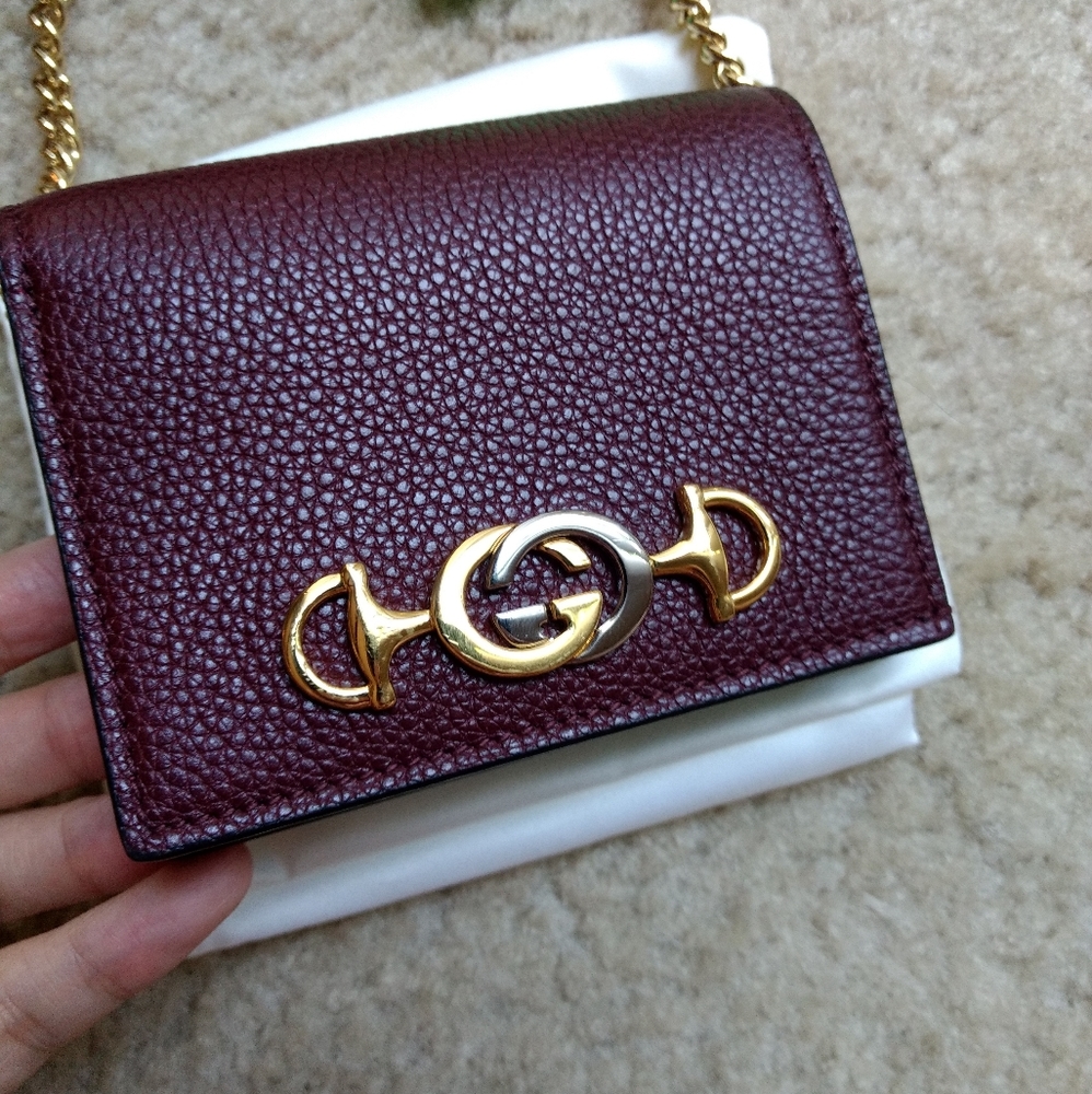 Gucci zumi card case